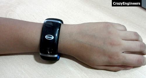 Trendy Style L12S OLED Bluetooth Bracelet Watch-5
